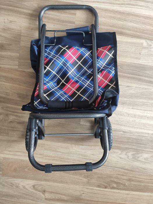 Wózek zakupowy składany