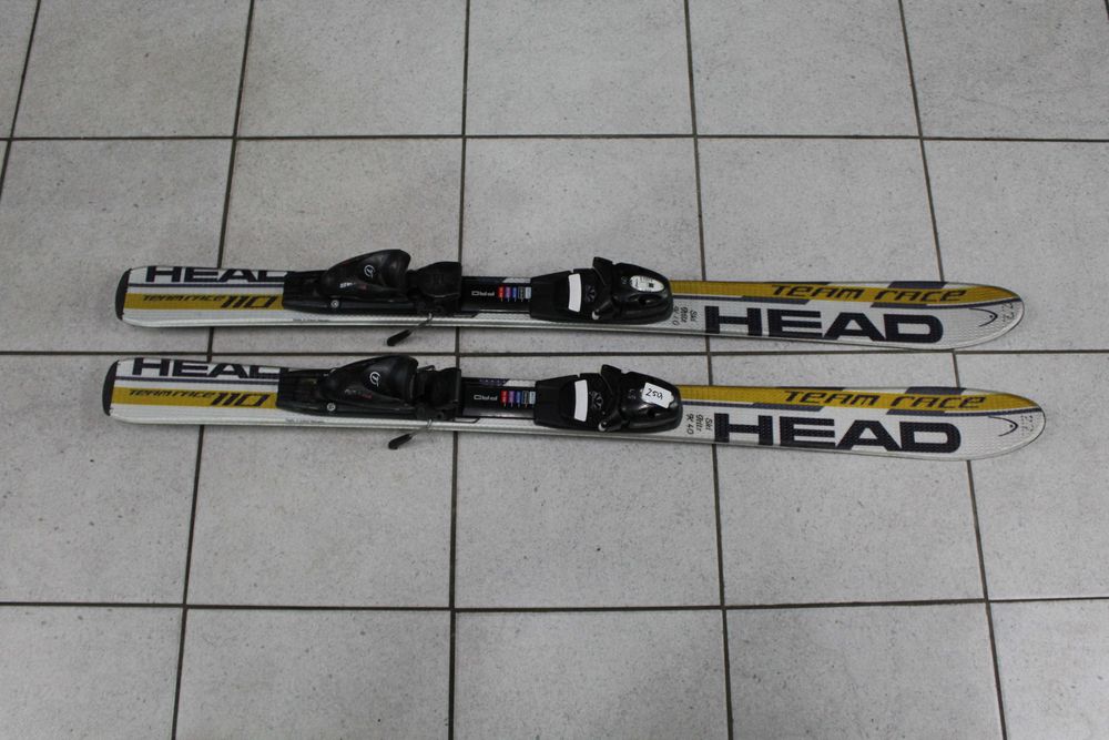 Narty dziecięce Head Team Race 110 cm + wiązania Tyrolia