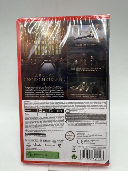 Nowa PL Dziedzictwo Hogwartu Hogwarts Legacy Switch 2 Gwarancja