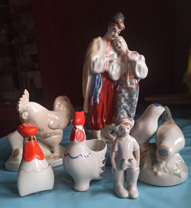 Фарфоровые статуэтки СССР