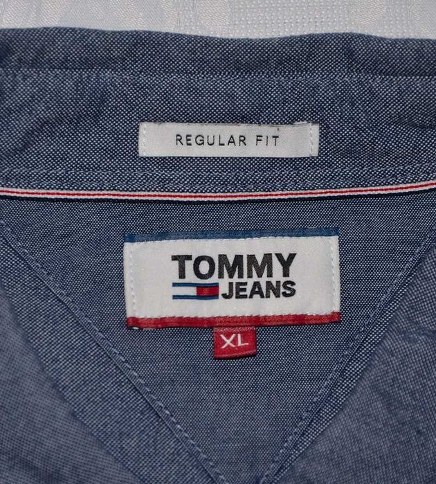 Tommy Hilfiger Jeans Regular Fit koszula _ XL / L