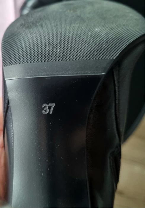 Półkozaczki skórzane Venezia