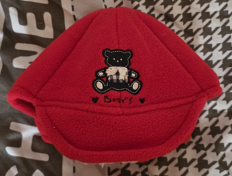 Ciepła zimowa czapka pilotka