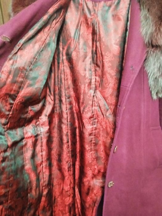 Жіноче пальто кашемірове 52 розмір