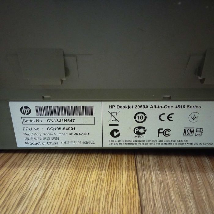 Принтер deskjet Hp 2050A