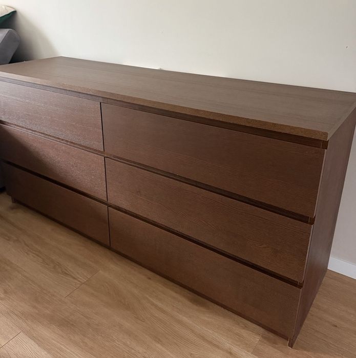 Komoda ikea brązowa