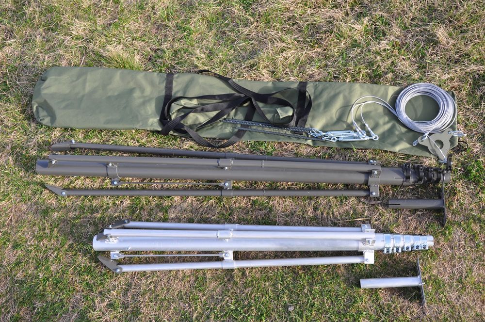 В НАЛИЧИИ! Телескопическая  мачта 14м для дронов и антенн