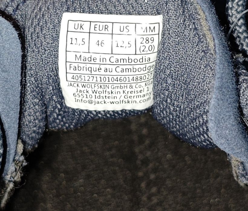 Нові кросівки Jack Wolfskin Woodland 2 Texapore Low