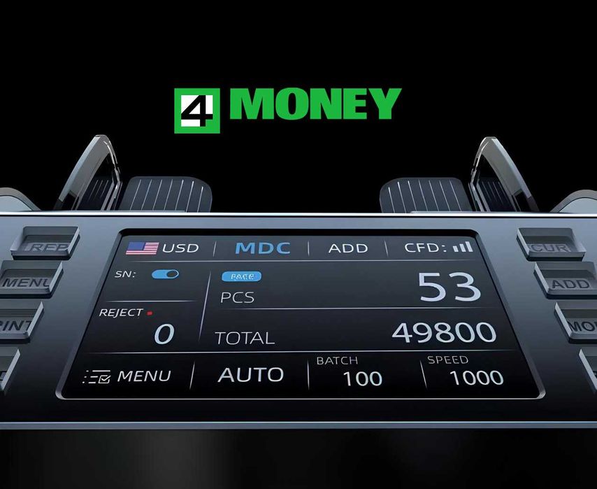 Сортировщик Банкнот СЧЕТНАЯ МАШИНКА BCASH MVC 800 Счетчик Валют