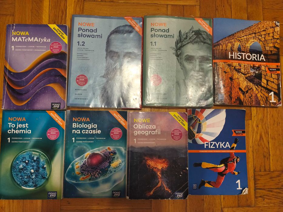 Komplet książek do liceum 1k