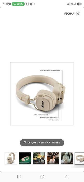 Headphones Marshall Major V