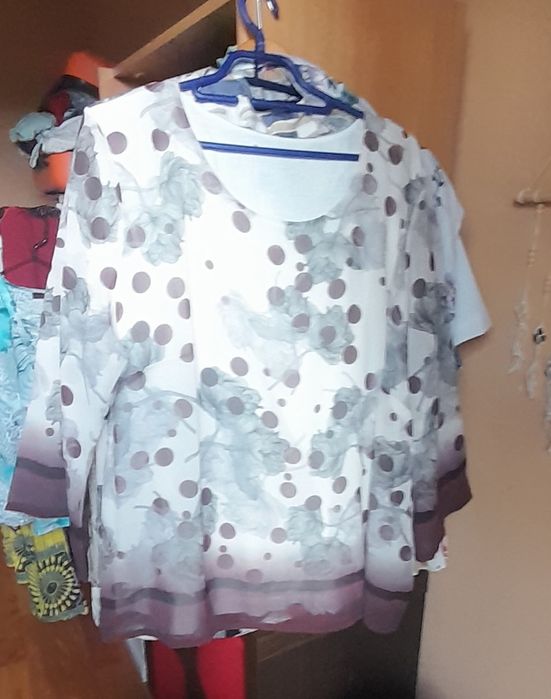 Elegancka bluzeczka na podszewce X XL
