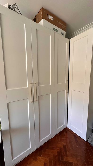 IKEA PAX Roupeiro 236cm - Branco - Já Desmontado e Embalado