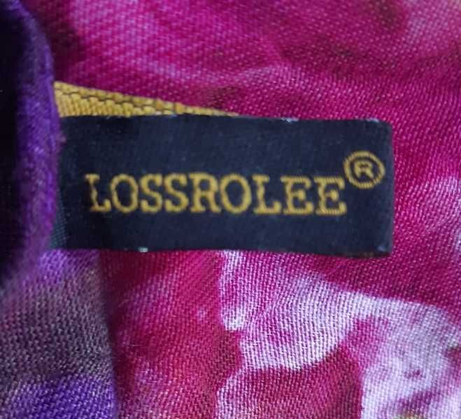 Шарф цветной сиреневый Lossrolee