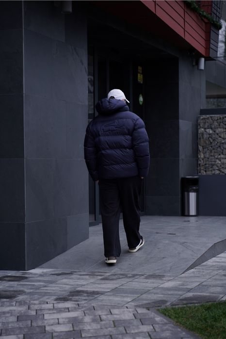 Lacoste двосторонній пуховик – велике лого, стиль на максимум