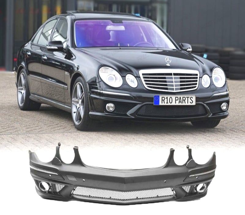 PÁRA-CHOQUES FRONTAL MERCEDES CLASSE E W211 06-09 LOOK AMG PDC