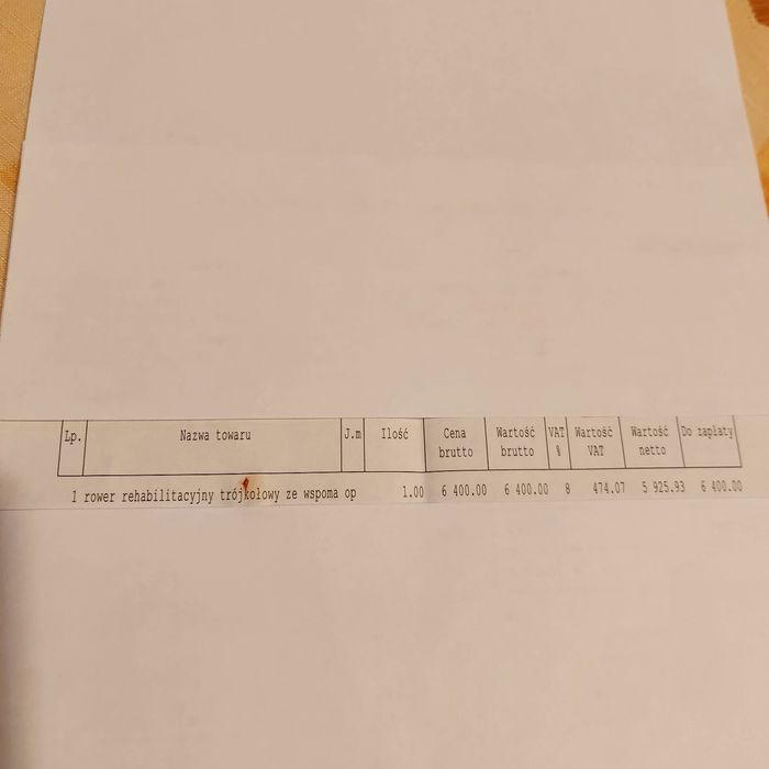 Rower elektryczny trójkołowy