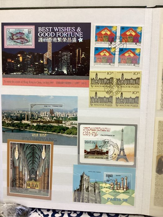 Album de selos formato A 4.