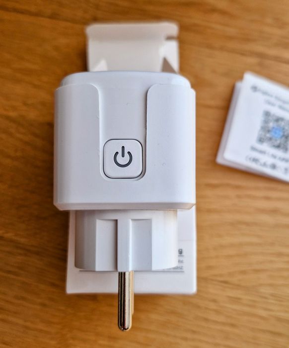 Розумна розетка біла  20A, Zigbee, Smart Life