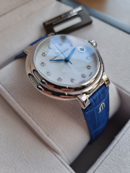 Maurice Lacroix Fiaba FA1007 z diamentami