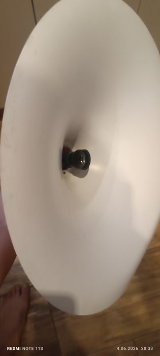 Lampa wisząca POLAM Piła PRL