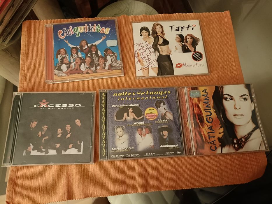 5 CD's de Música originais