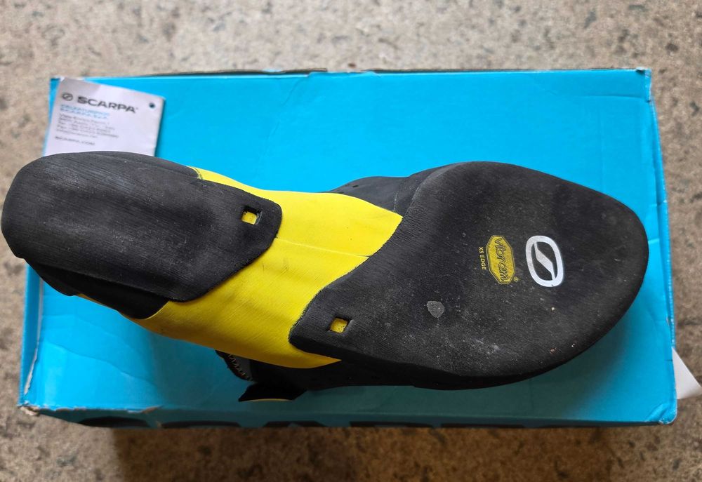 Buty wspinaczkowe Scarpa Vapor V ocean-yellow