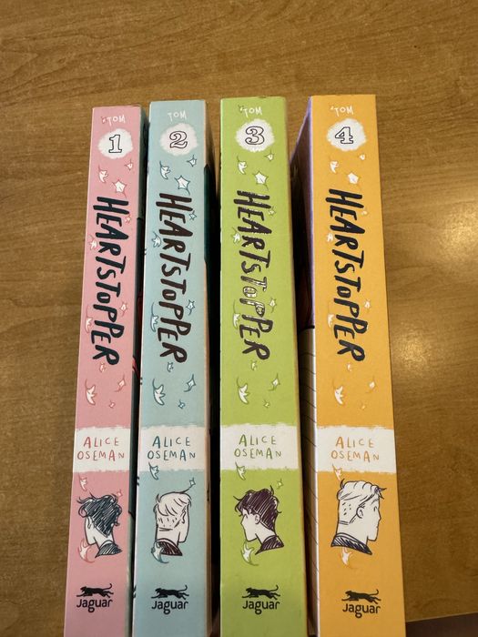 Heartstopper 1-4 Alice Oseman