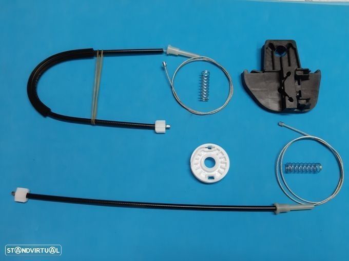 kit reparação elevador dos vidros vw touran Trás