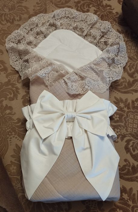 Конверт- плед на виписку або хрестини