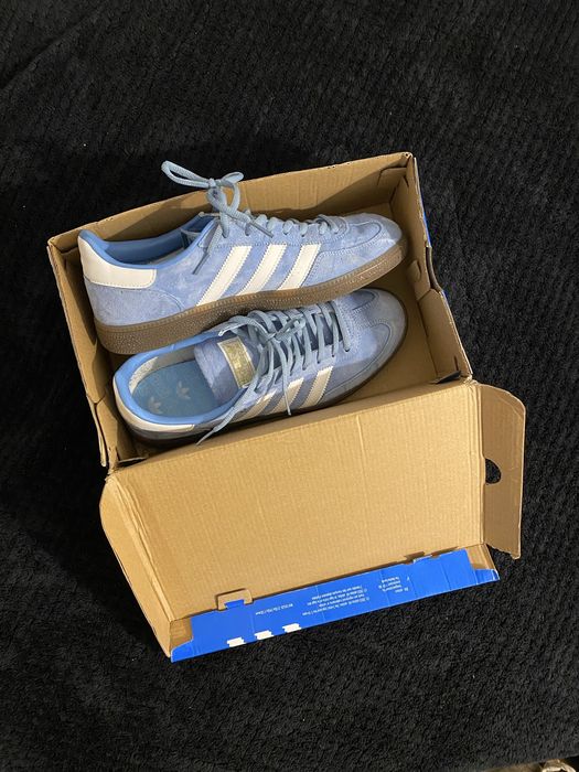 Ténis Adidas originais azul claro – com caixa