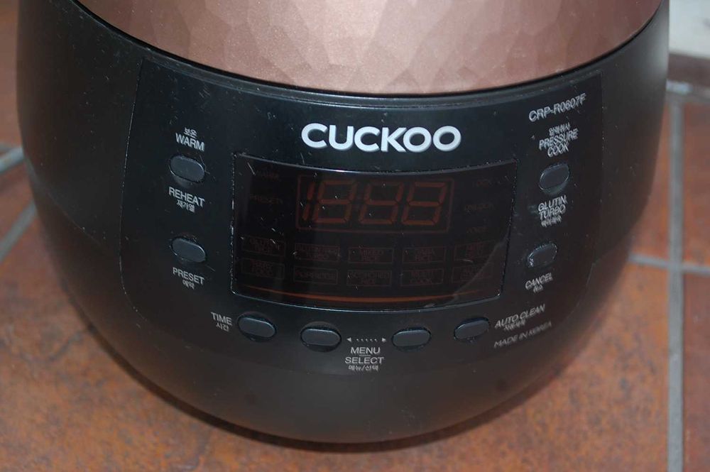 Kuchenka do ryżu z kukułką 1080ml brązowy CRP-R0607F