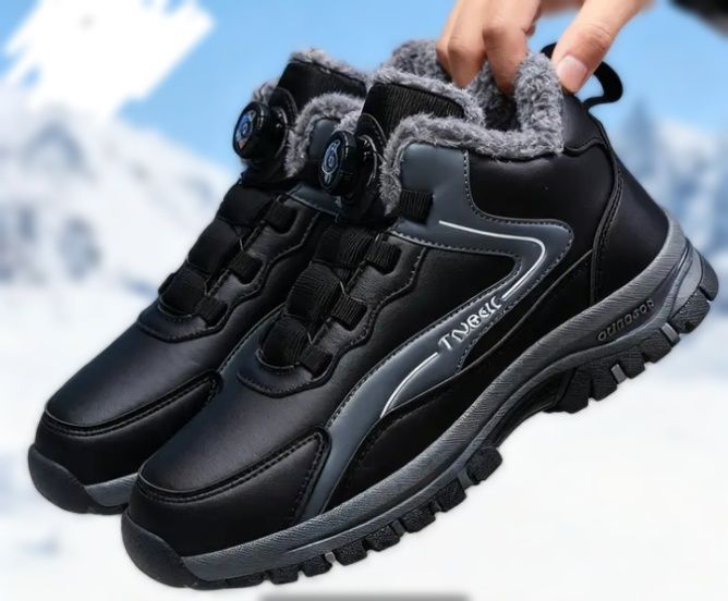 39р./25,5см. Зимові черевики на хутрі на хлопчика підліткові