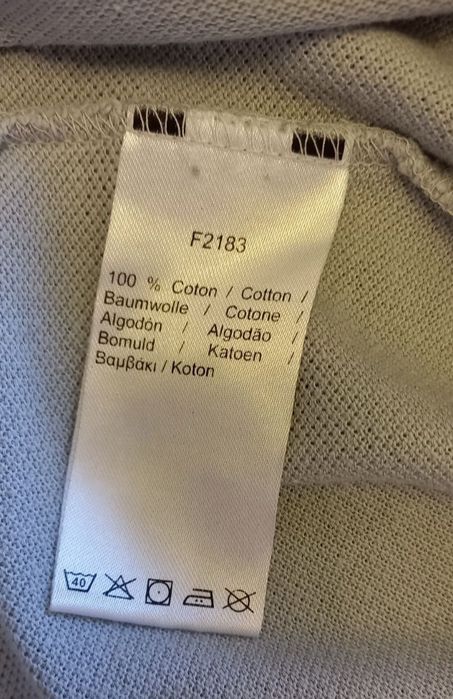 Футболка lacoste classic fit