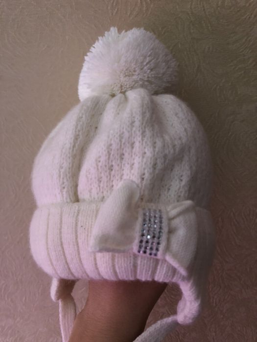 Шапочка для дівчинки. (Зима)Турція
