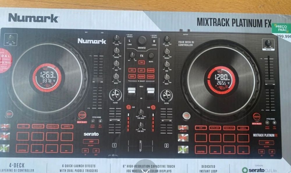 Controladora Numark NA CAIXA