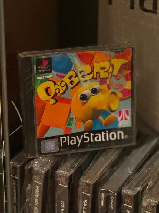 Gra ps1 q*bert psx qbert amiga q*bert gry psx gra Playstation one 3xA