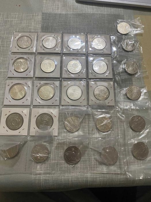 moedas de 5 euros comemorativas