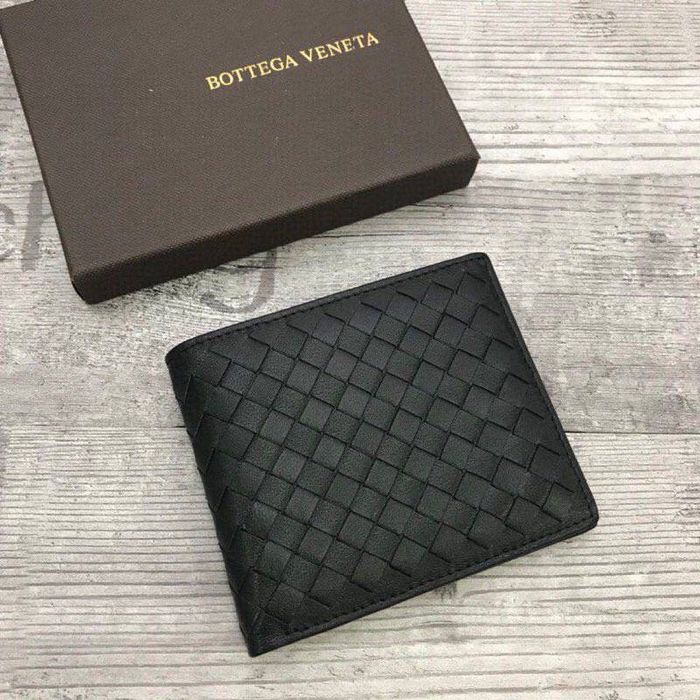 Чоловічий шкіряний гаманець Bottega Veneta кошелек кожаный ботега