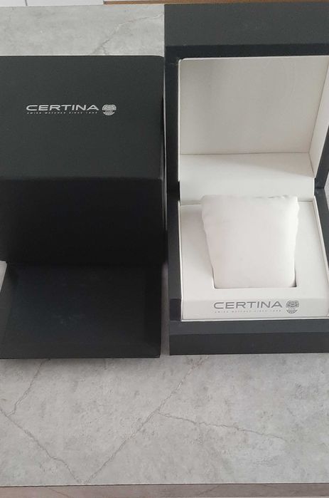 Pudełko zegarka Certina
