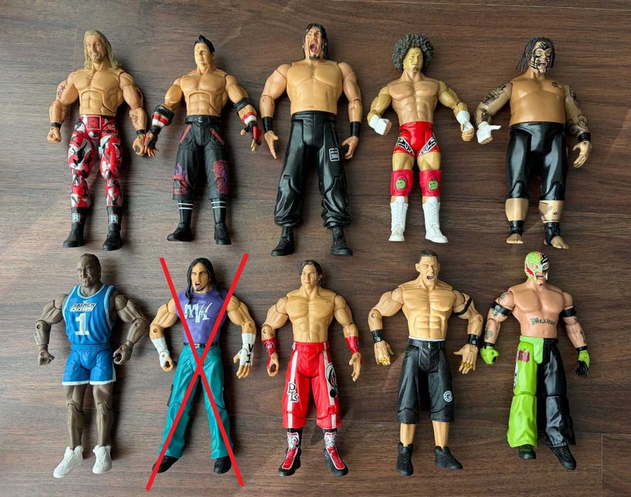 Bonecos wwe figuras wrestling ringue titulos cintos elite acessorios