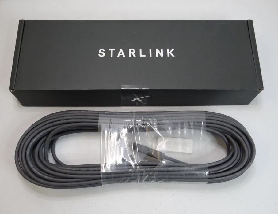 Starlink кабель 15м/23м/45 Оригінал НАЯВНІСТЬ Старлінк