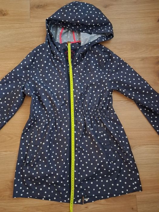 Kurtka przeciwdeszczowa, parka dla dziewczynki rozm.152 cm