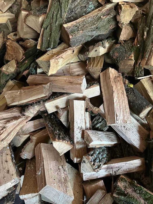 Дрова ДУБ колотий (25-30см;30-40см). Полтава