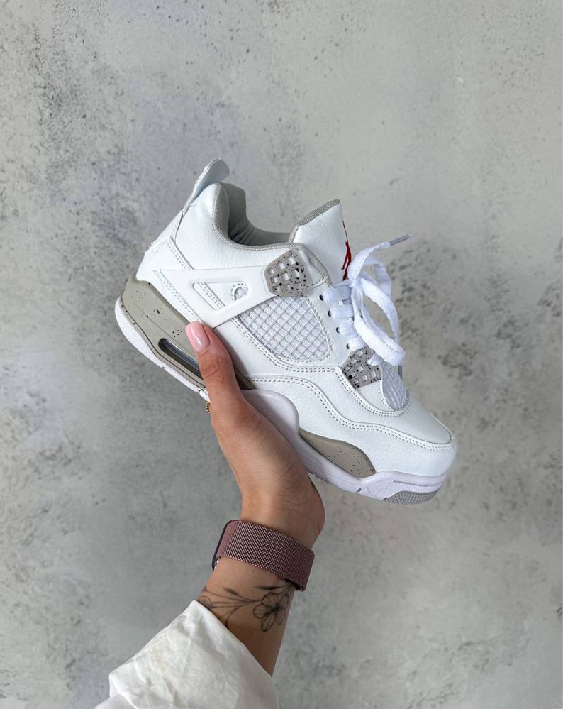Buty Nike Air Jordan Retro 4 White Oreo 36 40 damskie trampki d
