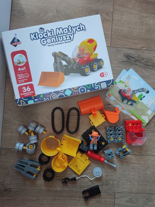Klocki małych geniuszy 4w1 Askato