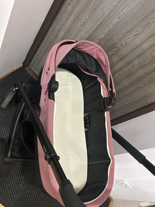 Cybex Balios S 2 в 1, magnolia pink, візок, коляска дитяча
