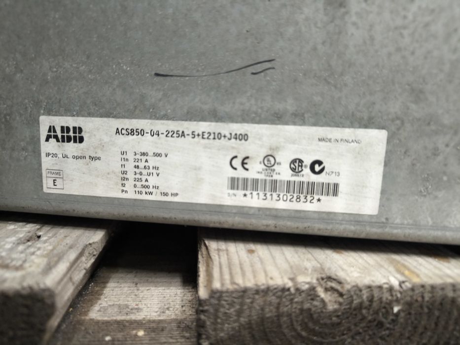 Falownik ABB 110kW stan idealny!