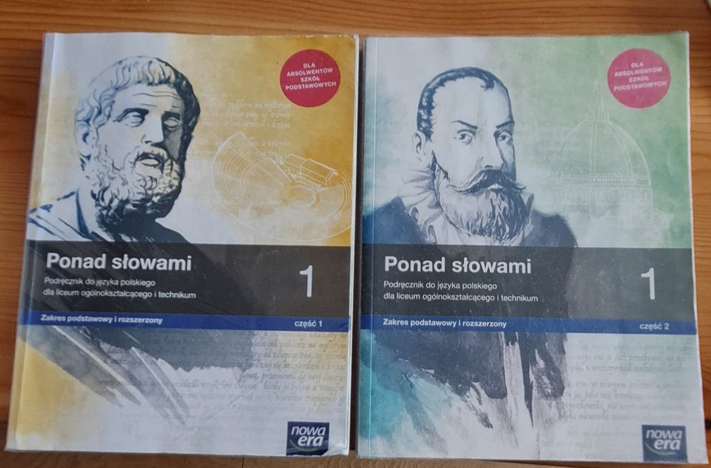 Ponad słowami cz.1 i 2 I klasa liceum