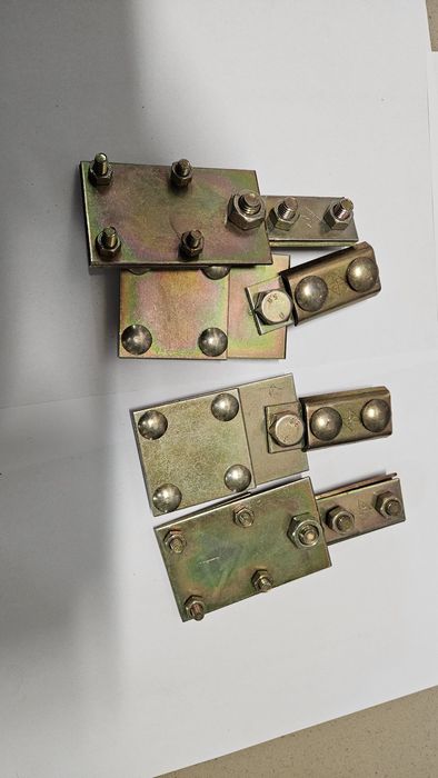 Uchwyt bednarki, drutu odgromowego, kontrolne ocynk odgrom